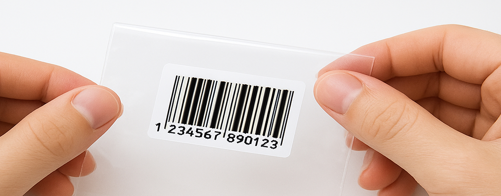 シール貼り加工